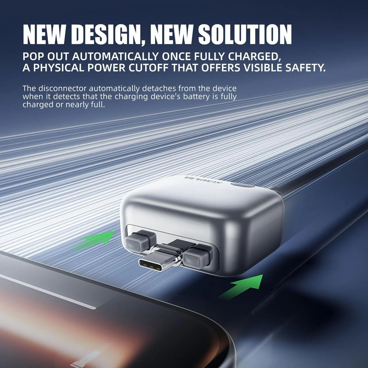 Smart Auto Disconnect Fast Charger - 140W